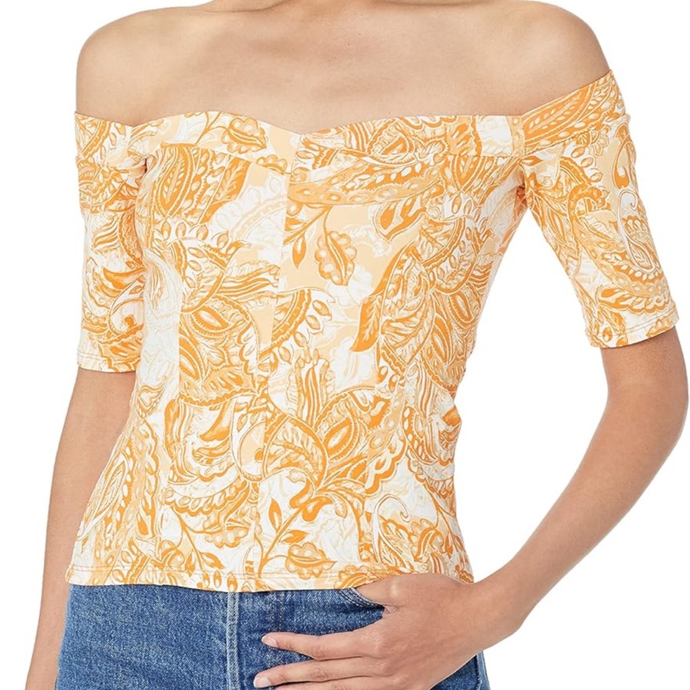 Guess Women’s Eco Half Sleeve Top